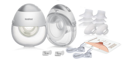 Haakaa E-Ladybug Dvojna nosljiva električna prsna črpalka