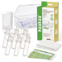 RACCOGLITORI DI COLOSTRO IN SILICONE – SET (PRE-STERILIZZATI)