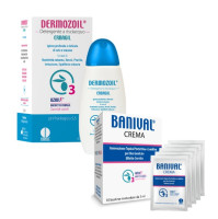 Kombo BANIVAL krema + DERMOZOIL čistilno sredstvo 150ml